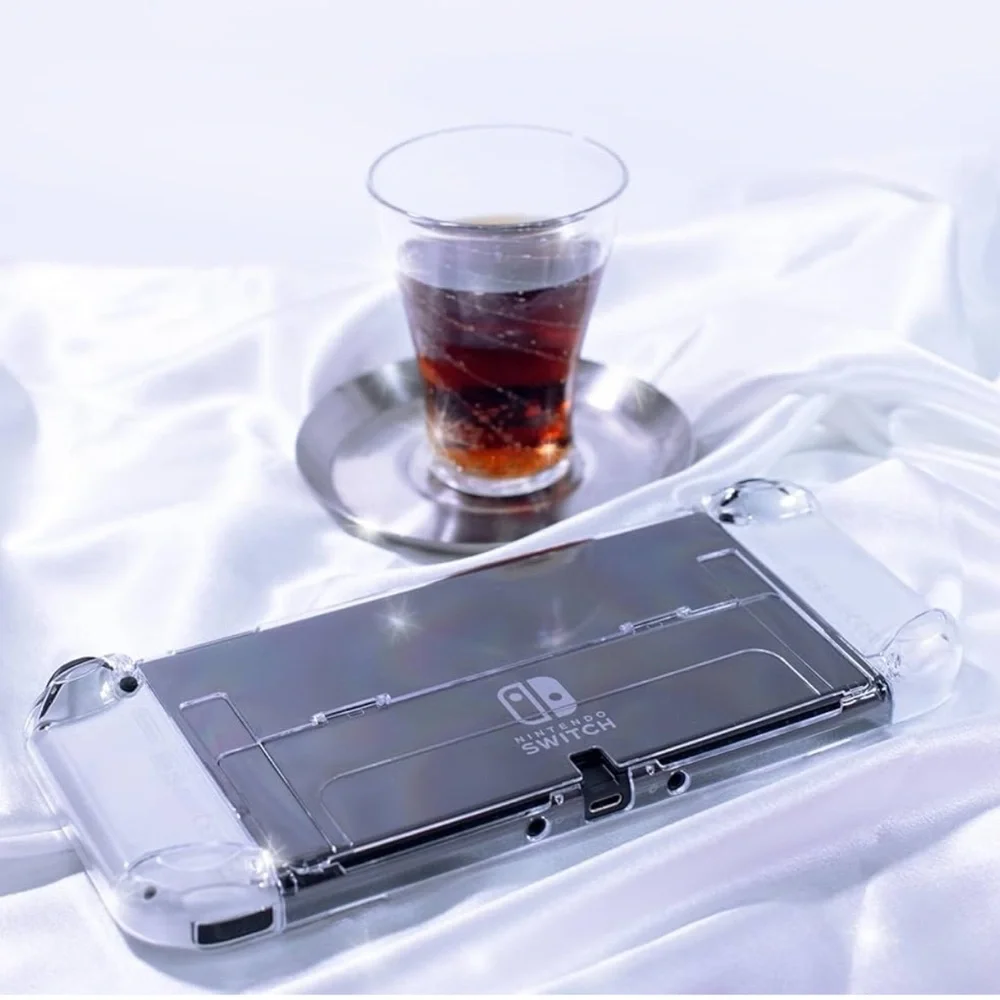 ✨BNWT - Transparent Protective case with NS Switch Accessories✨